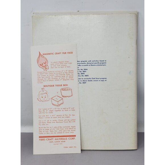Crafts For Cub Scouts &‎ Games For Cub Scouts Boy Scouts Of America 1972 Edition - Picture 4 of 14